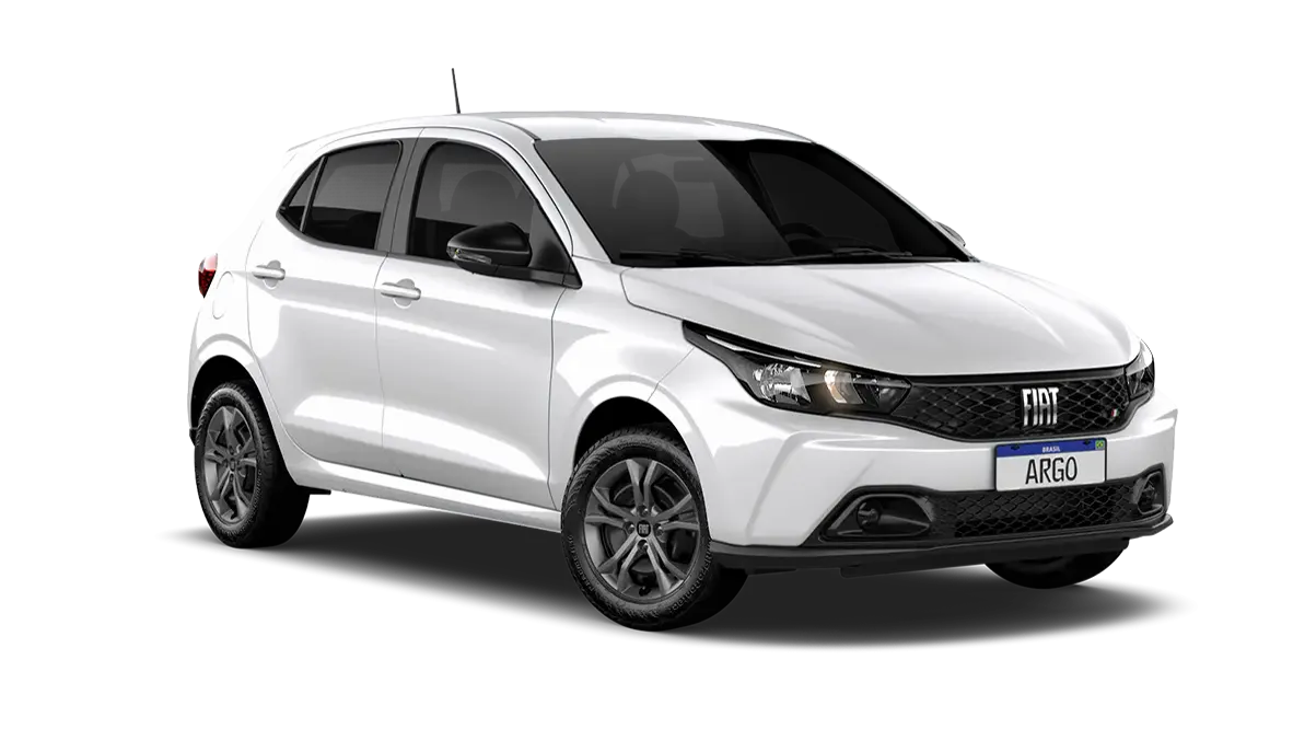 Fiat Argo Drive en Blanco Banchisa, vista 360 grados