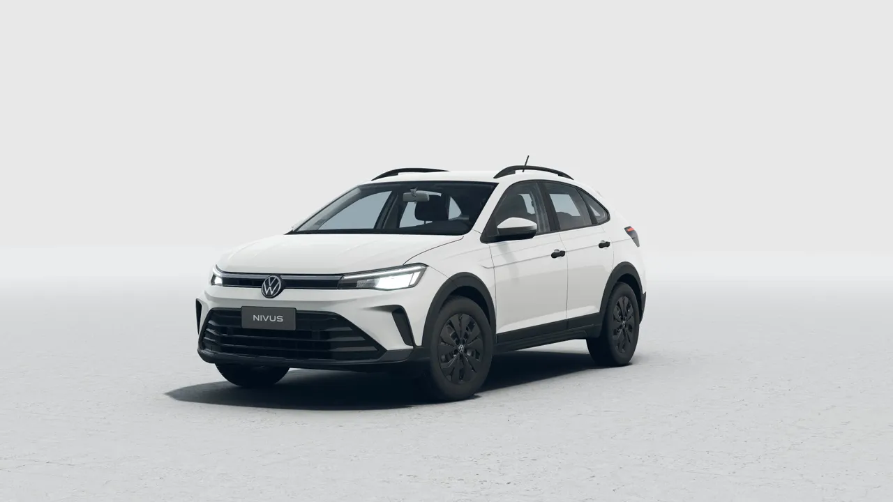 Volkswagen Nivus Sense en Blanco Cristal, vista 360 grados