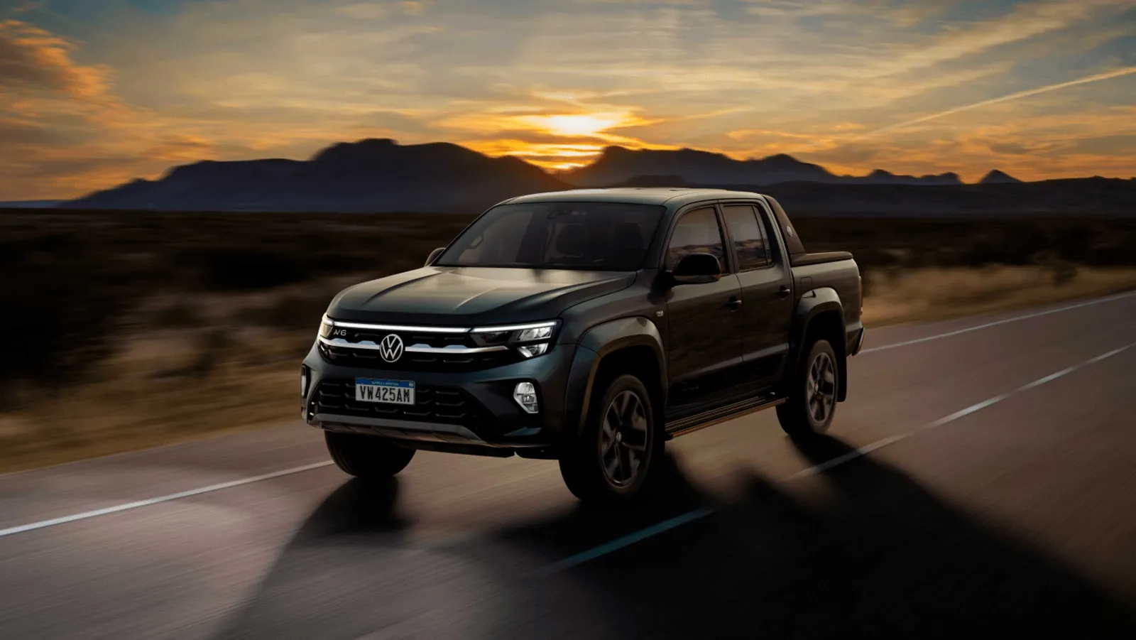 Volkswagen Amarok — Motor V6 258cv