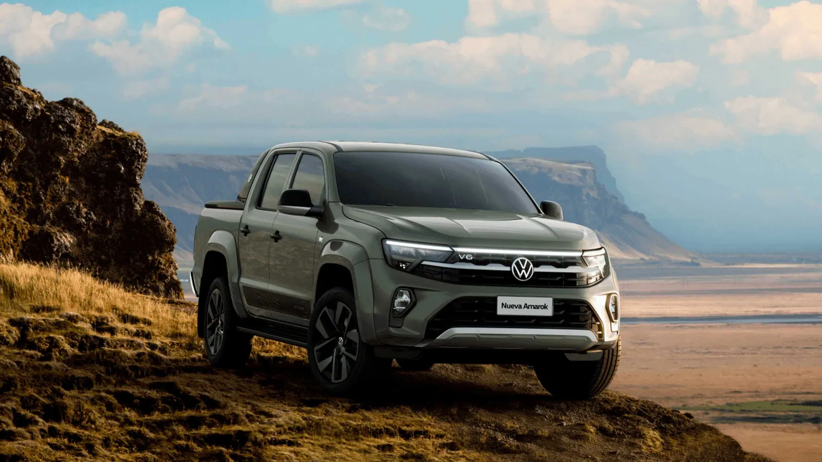 Volkswagen Amarok — Tres cuartos