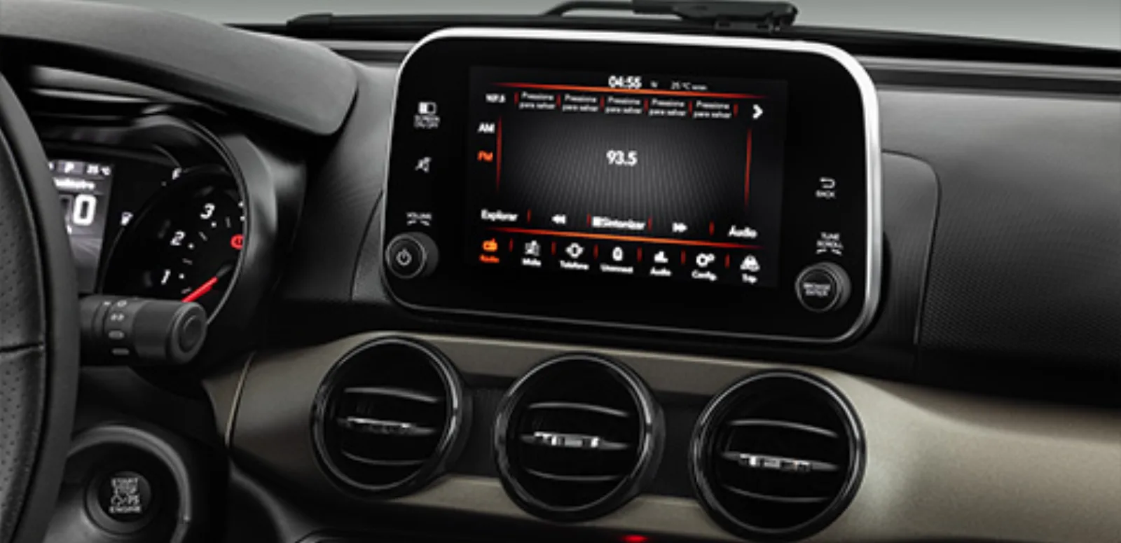 Fiat Cronos — Pantalla