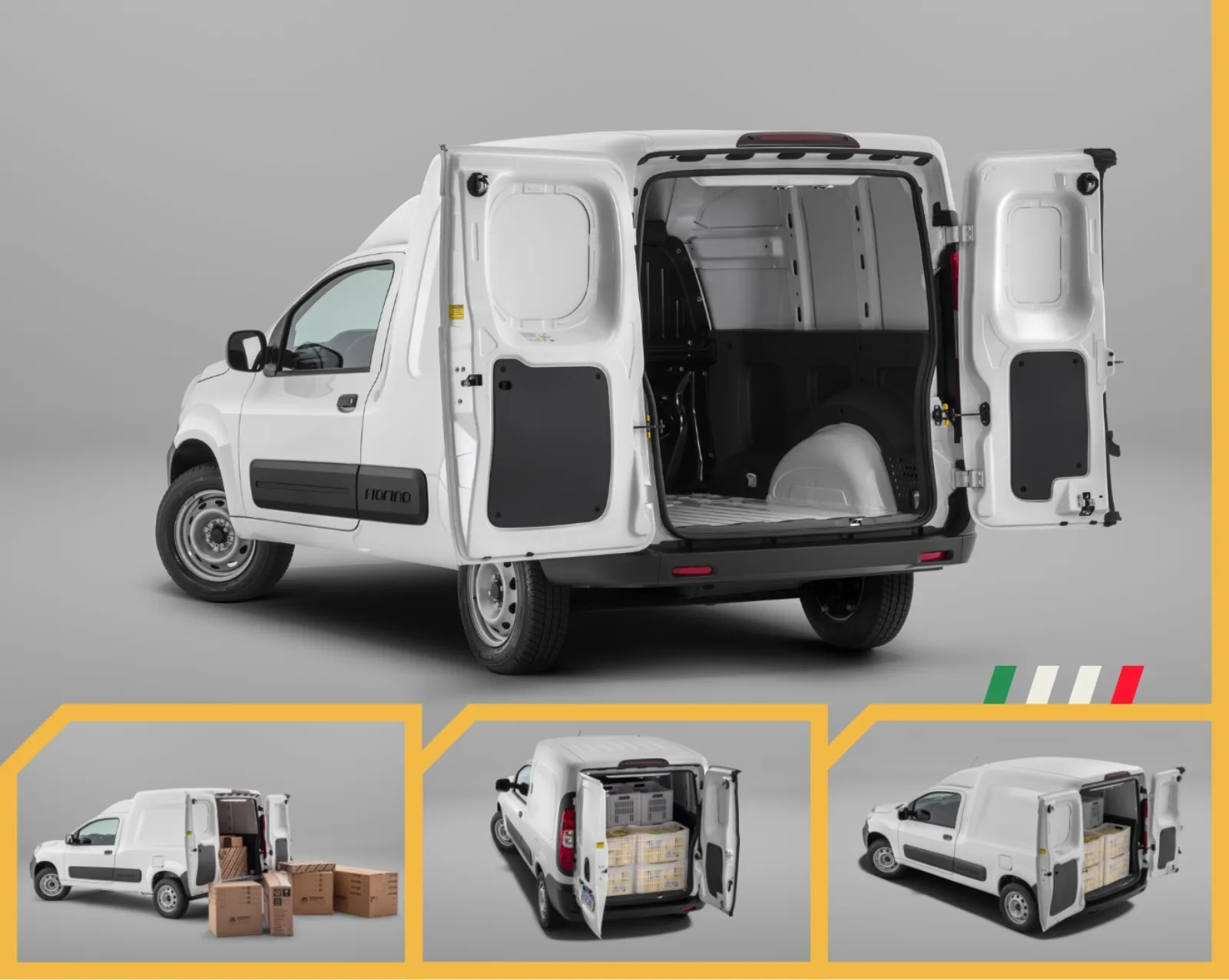 Fiat Fiorino — 1,5 m³ de carga