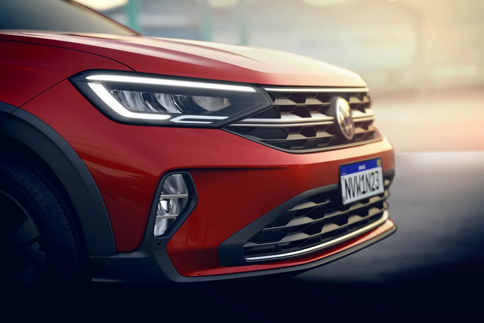 Volkswagen Nivus — Detalle frontal