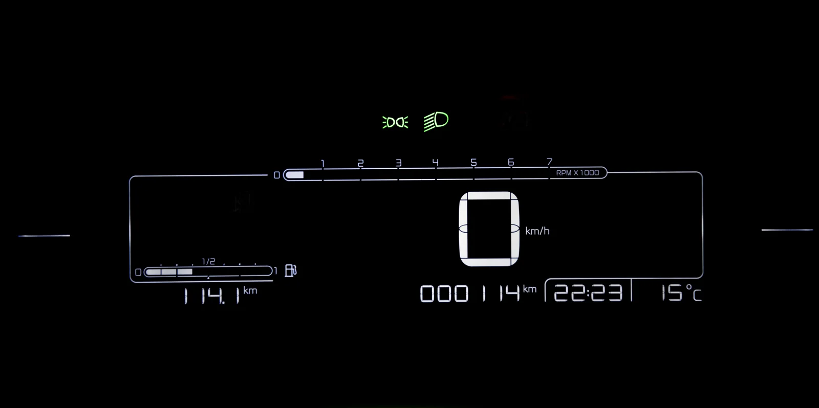 Peugeot Partner — Instrumental