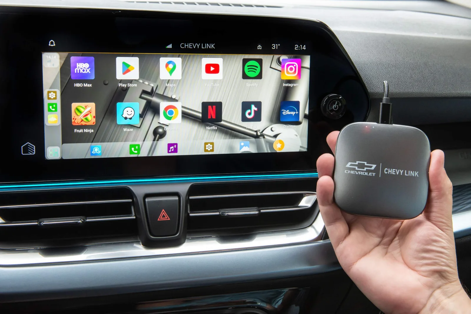 Chevrolet Spin — Pantalla