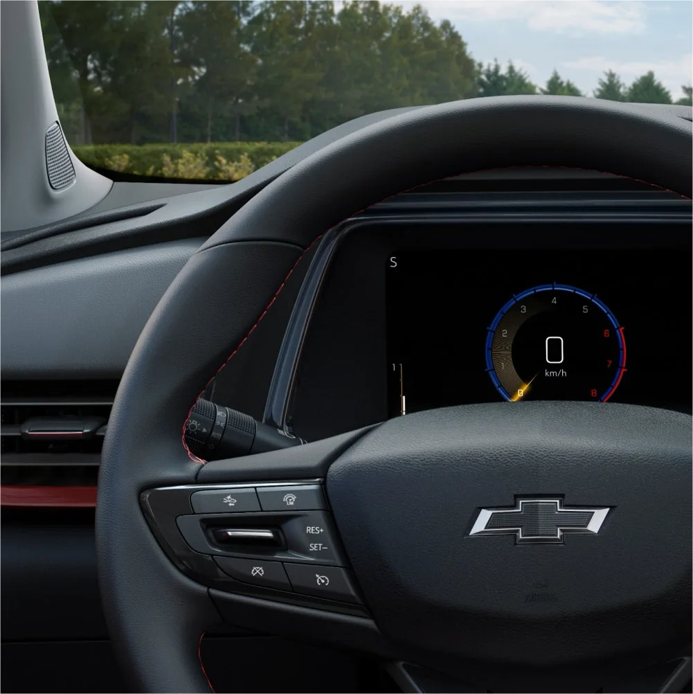 Chevrolet Tracker — Volante e instrumental