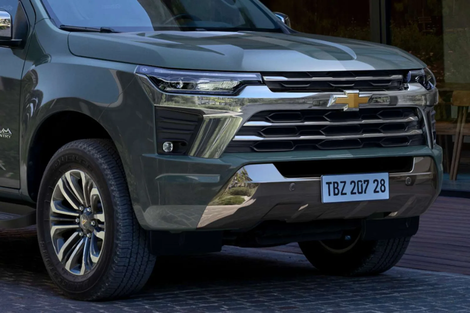 Chevrolet Trailblazer — Parrilla