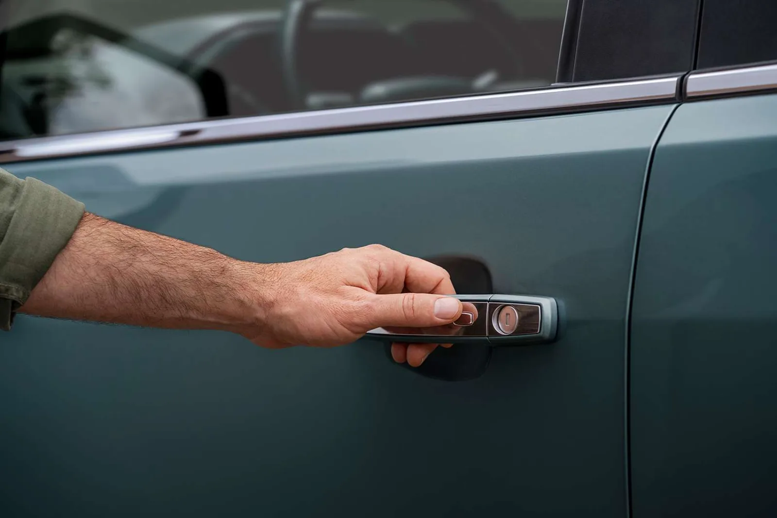 Chevrolet Trailblazer — Detalle de puerta
