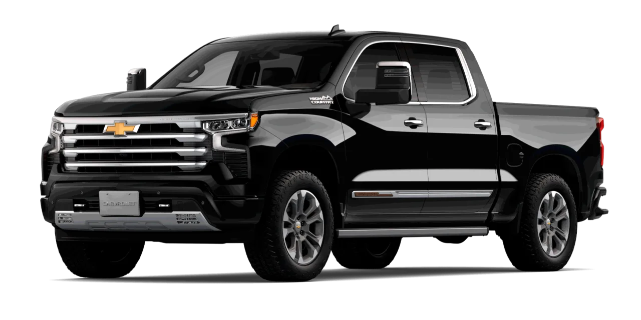 Chevrolet Silverado High Country en Black